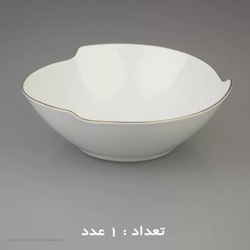 سرویس غذا خوری 30 پارچه شرکت صنایع چینی تقدیس مدل خط طلا