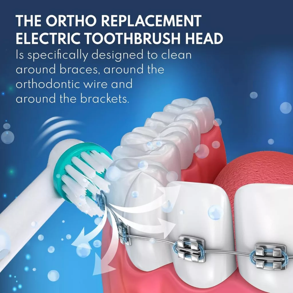 سری یدک مسواک برقی مدل OD-17A بسته 4 عددی
