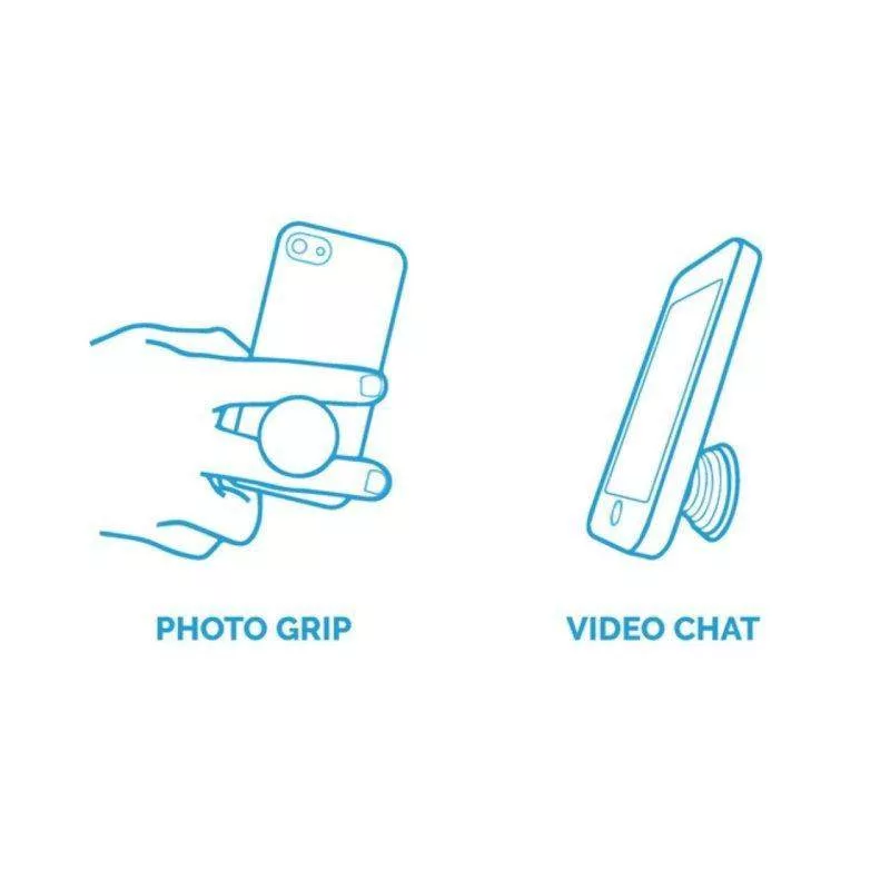 پایه نگهدارنده گوشی موبایل و تبلت پاپ سوکت طرح پاندا 11 مدل کریستالی براق