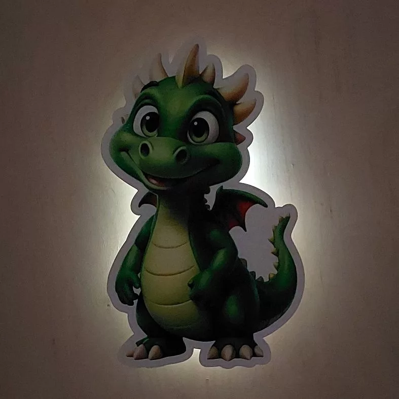 چراغ خواب اتاق کودک مدل دایناسور LU080