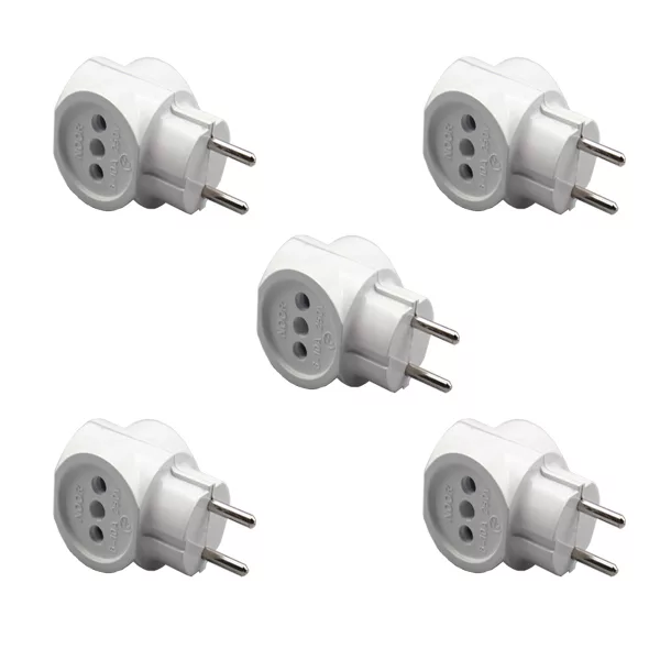 سه شاخه برق مدل نور بسته 5 عددی