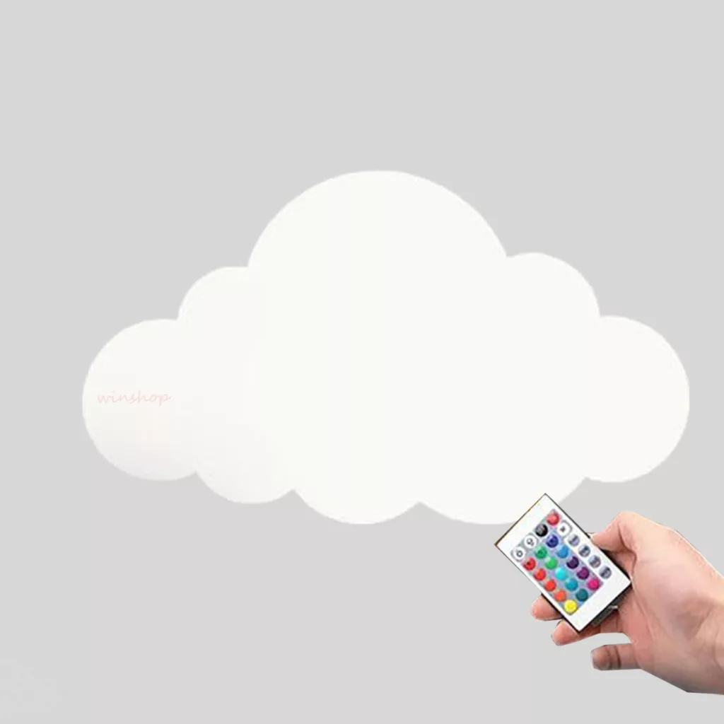 چراغ خواب اتاق کودک مدل ابر کد win001