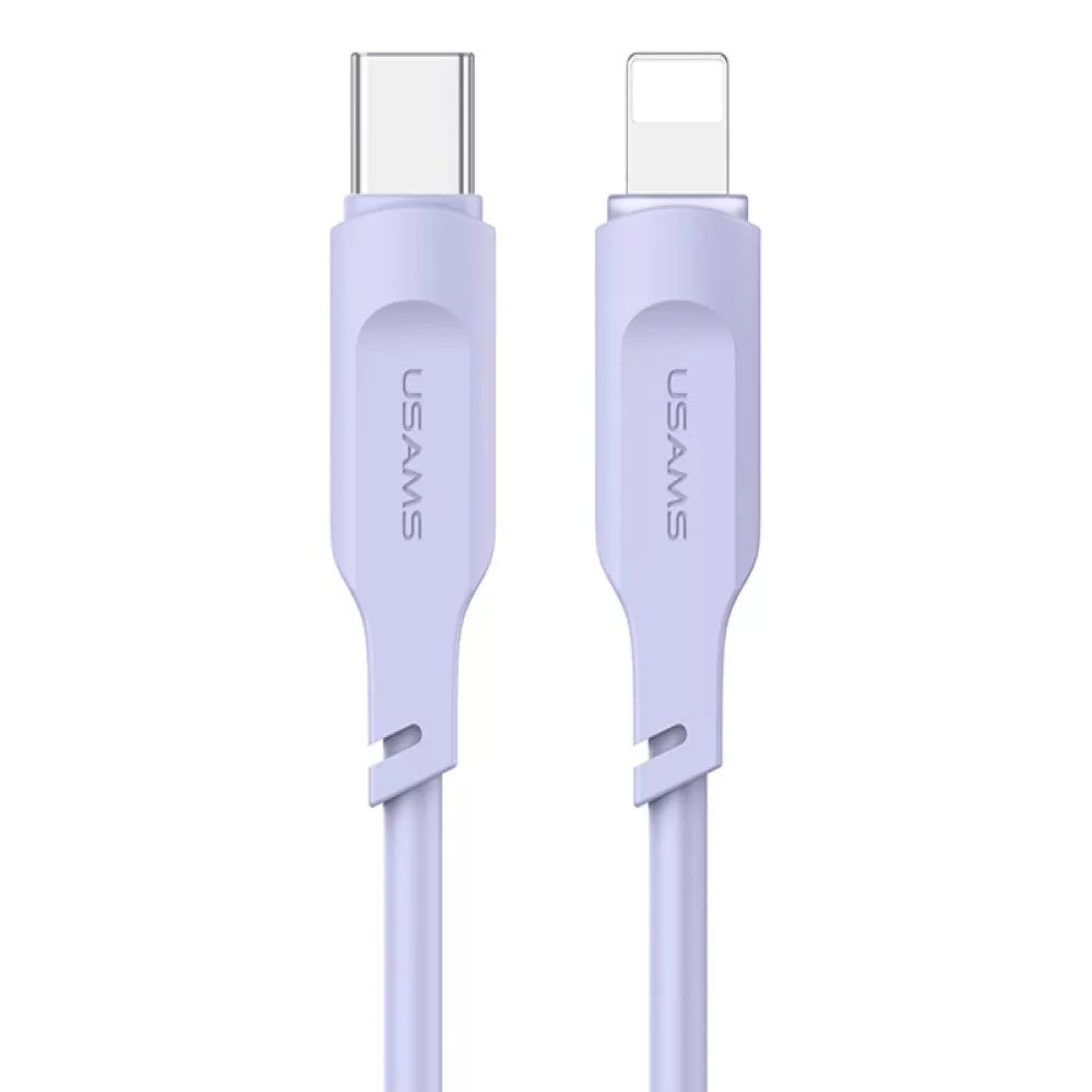 کابل تبدیل  USB-C به لایتنینگ یوسمز مدل US-SJ566 Type-C طول 1 متر