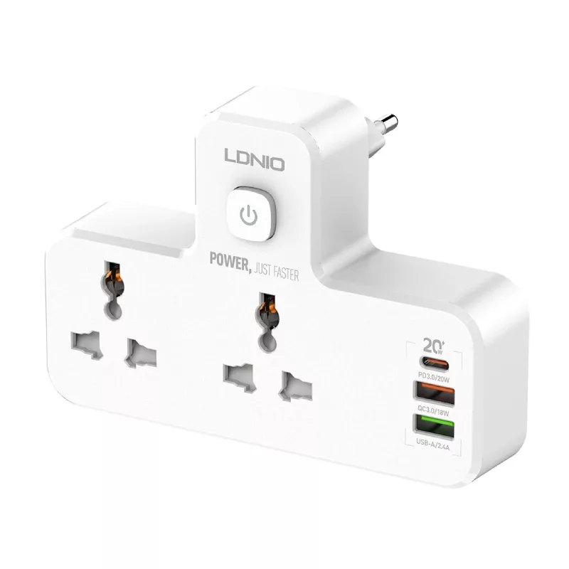 چندراهی برق الدینیو مدل LDQCPS01 بسته دو عددی