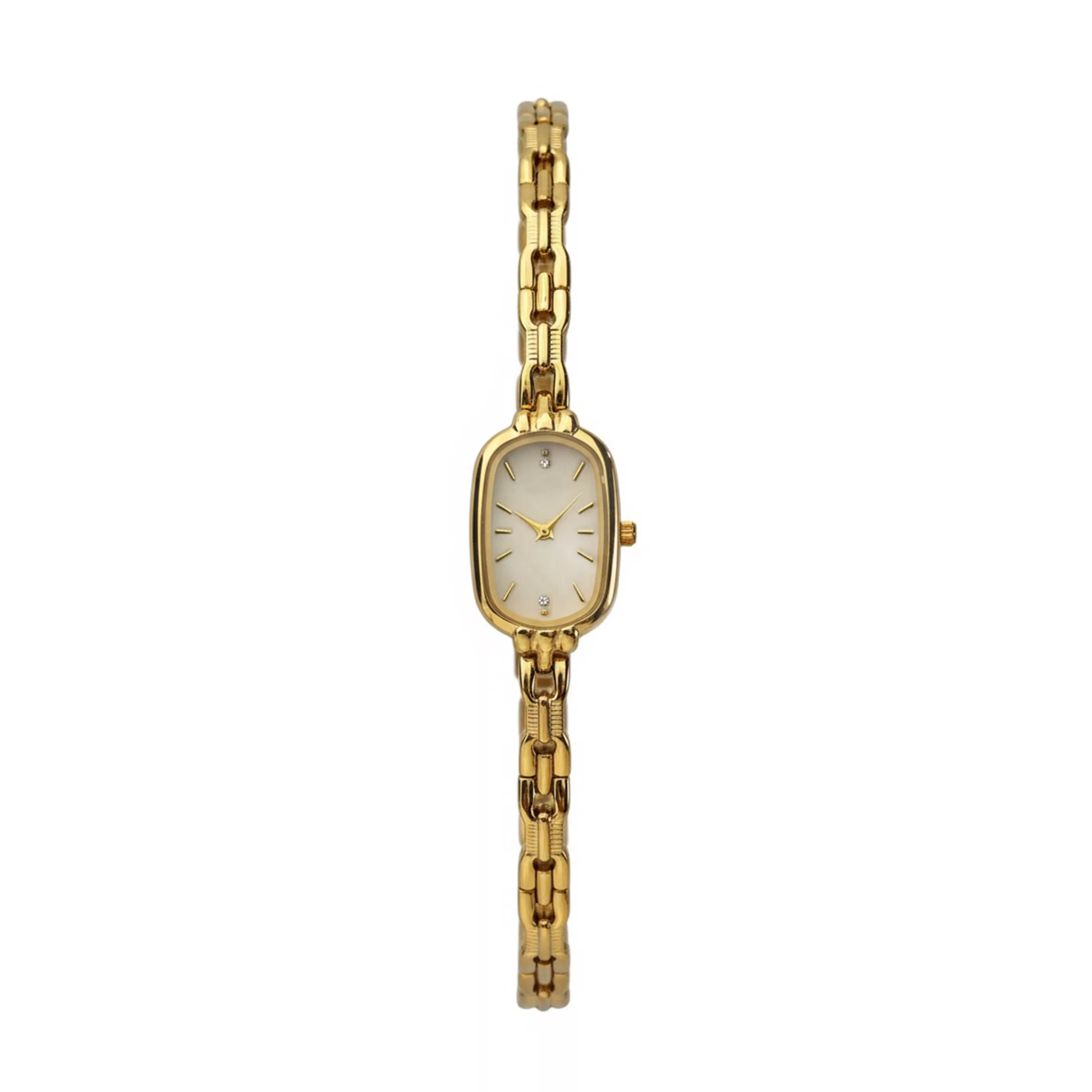 ساعت مچی عقربه‌ای کوارتز زنانه مدل بیضی کلاسیک کد 165B