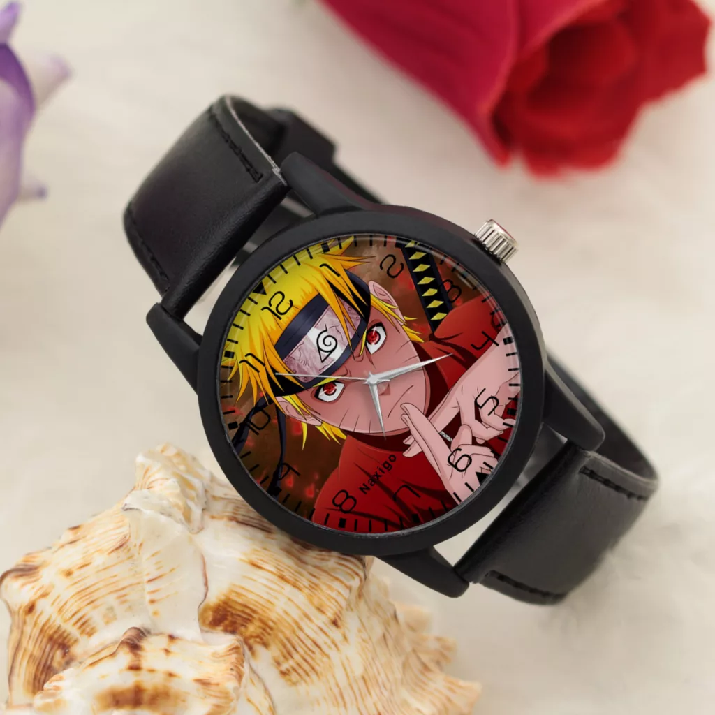 ساعت مچی عقربه ای ناکسیگو مدل ناروتو کد LF6799