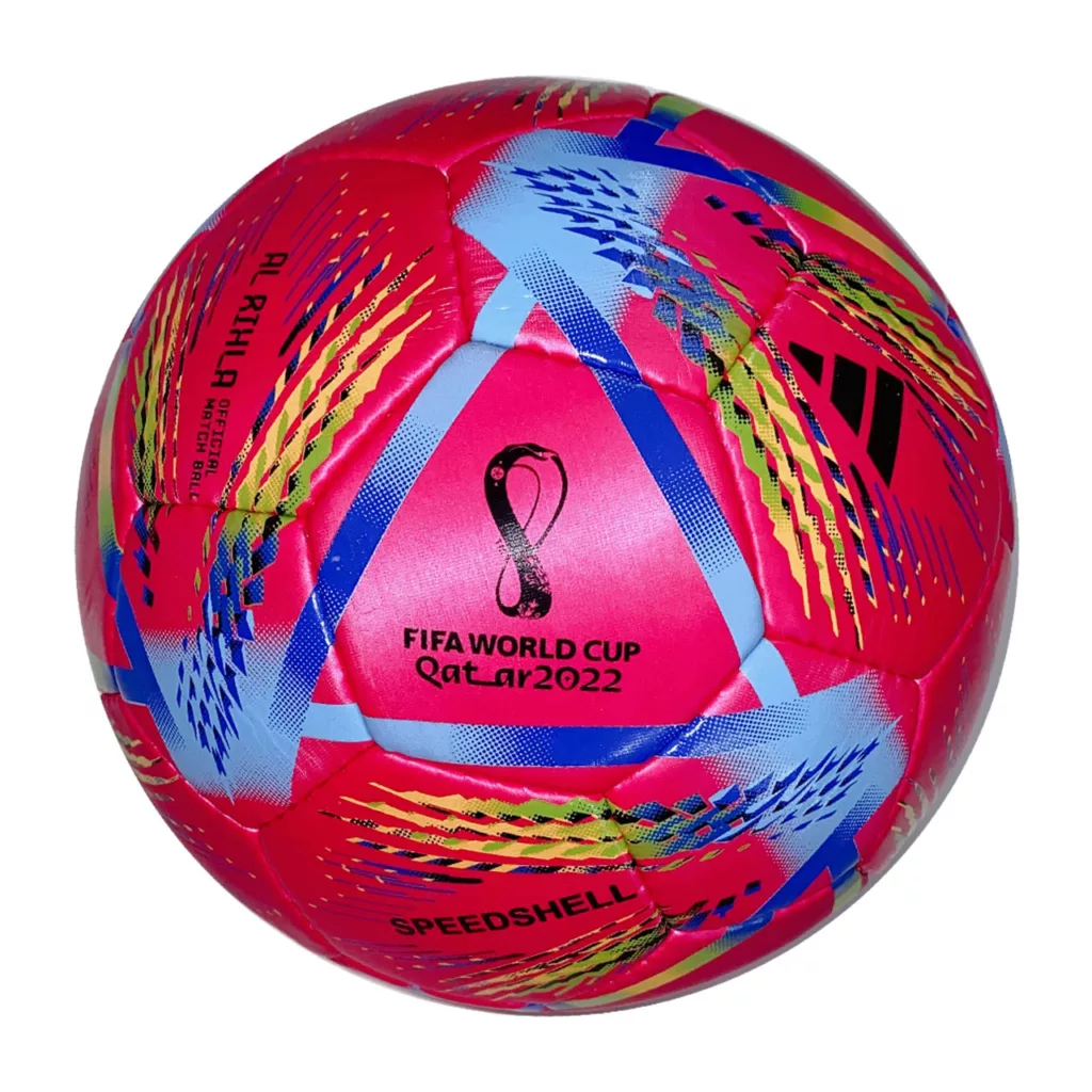 توپ فوتبال طرح جام جهانی قطر 2022