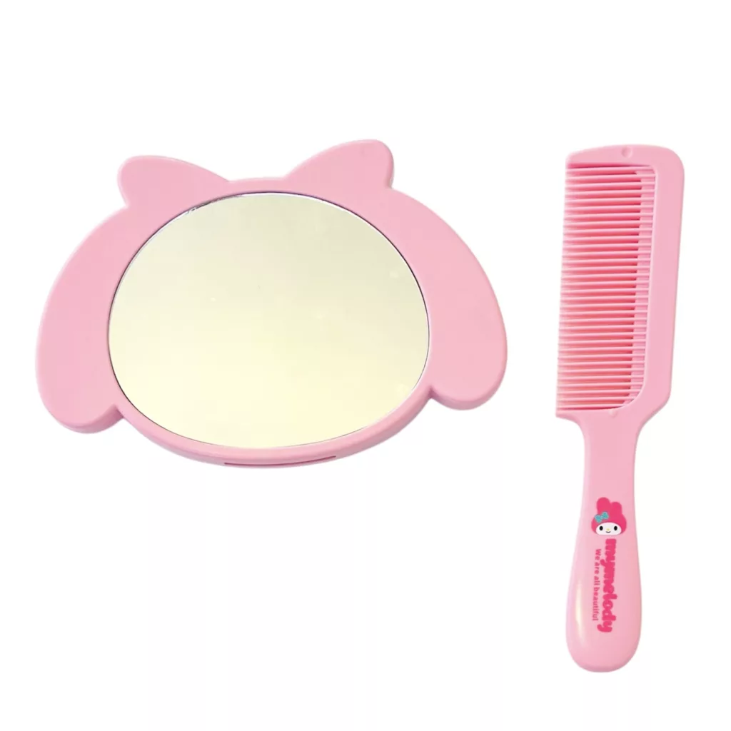 ست شانه و آینه آرایشی مدل my melody