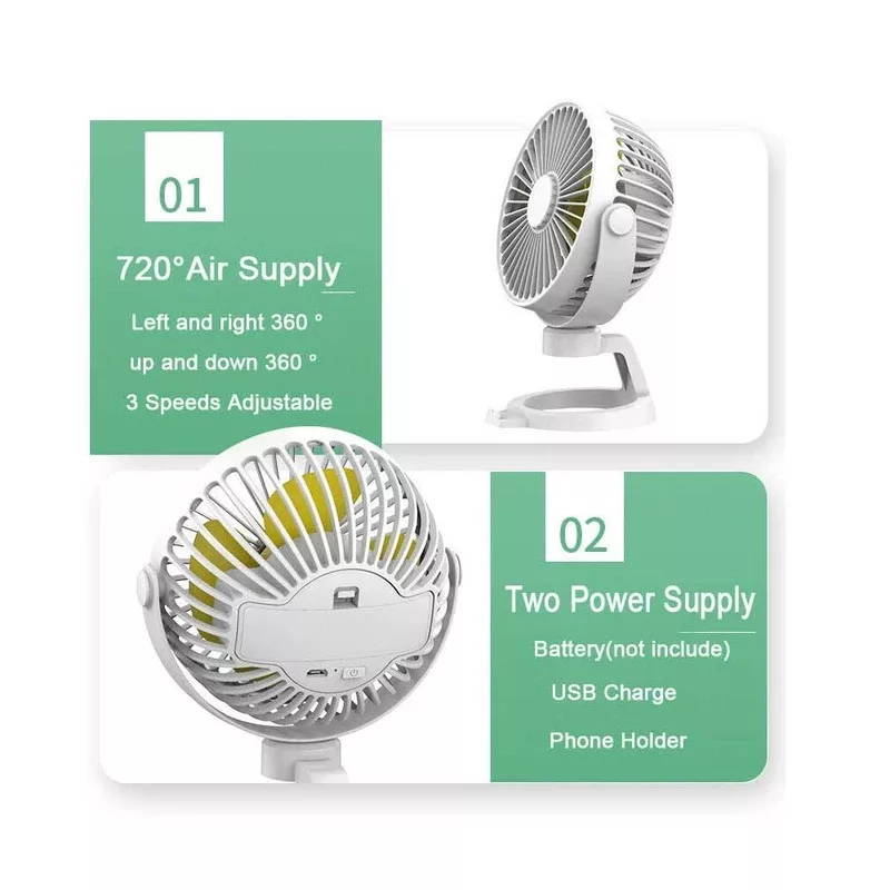 پنکه شارژی رومیزی ایکس او مدل MF78