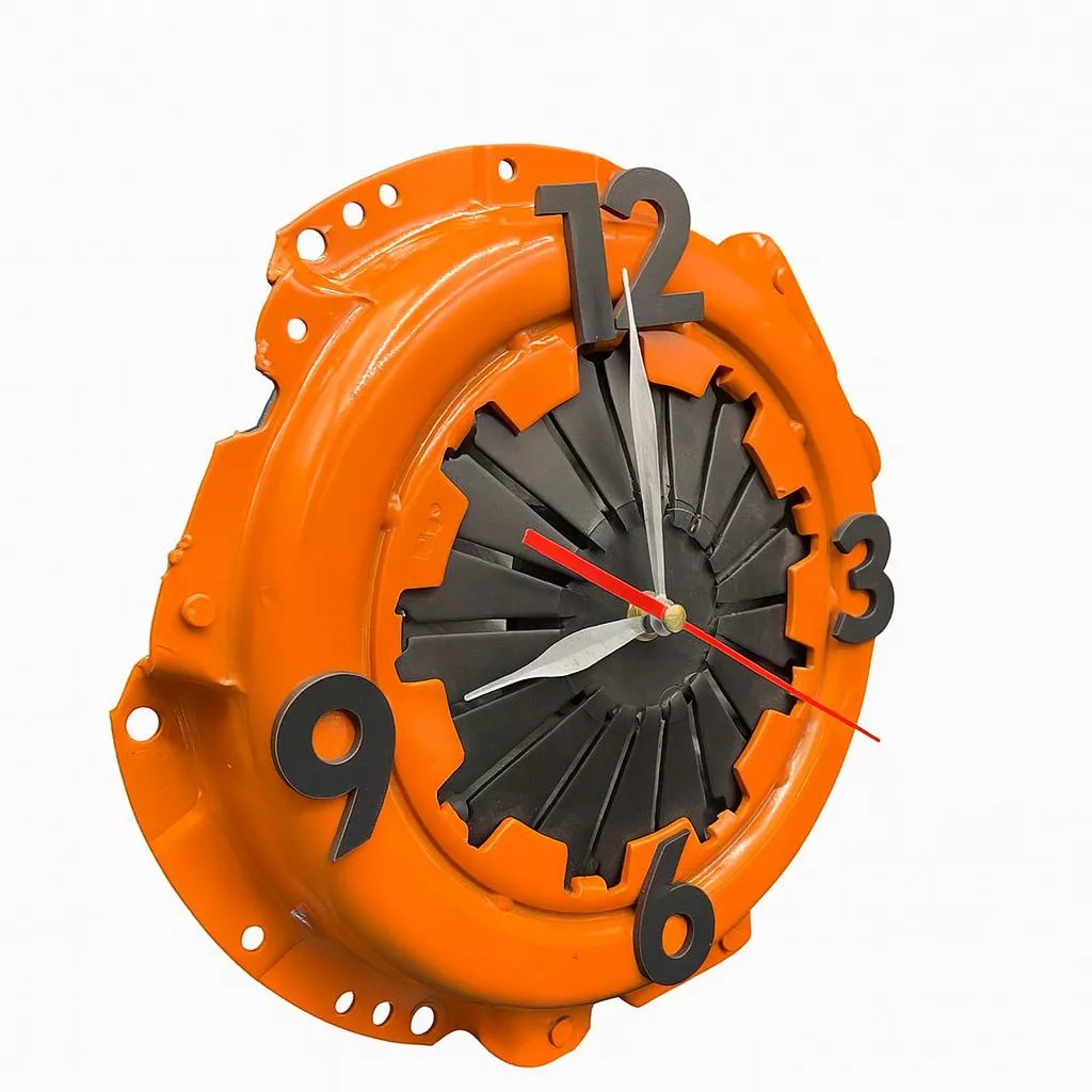 ساعت دیواری کوارتز طرح دیسک و صفحه مدل AA2