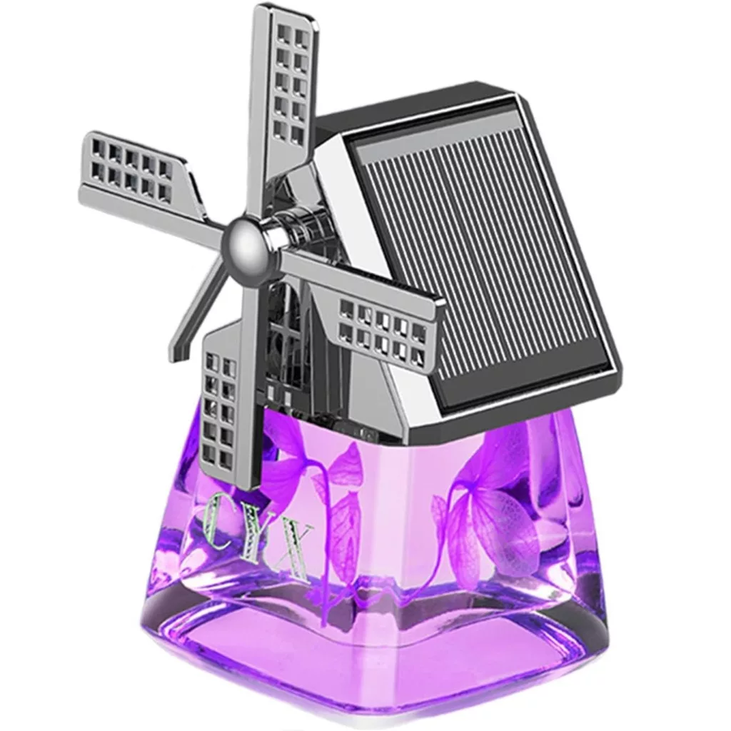 خوشبو کننده خوردو طرح آسیاب خورشیدی مدل 2024purple