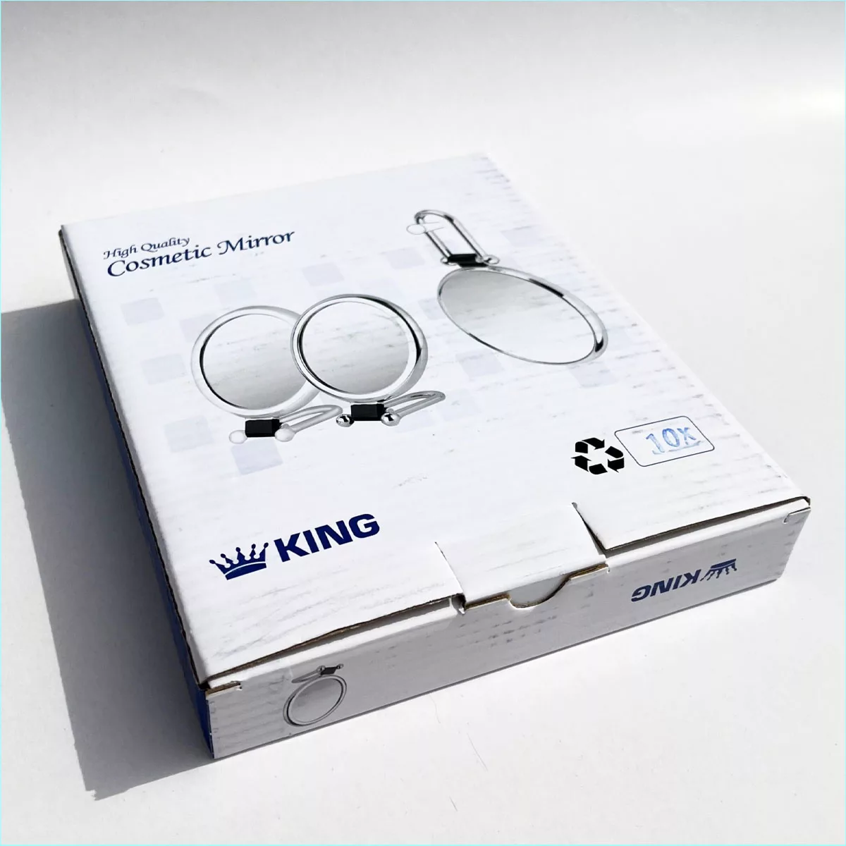 آینه آرایشی رومیزی کینگ مدل 10X