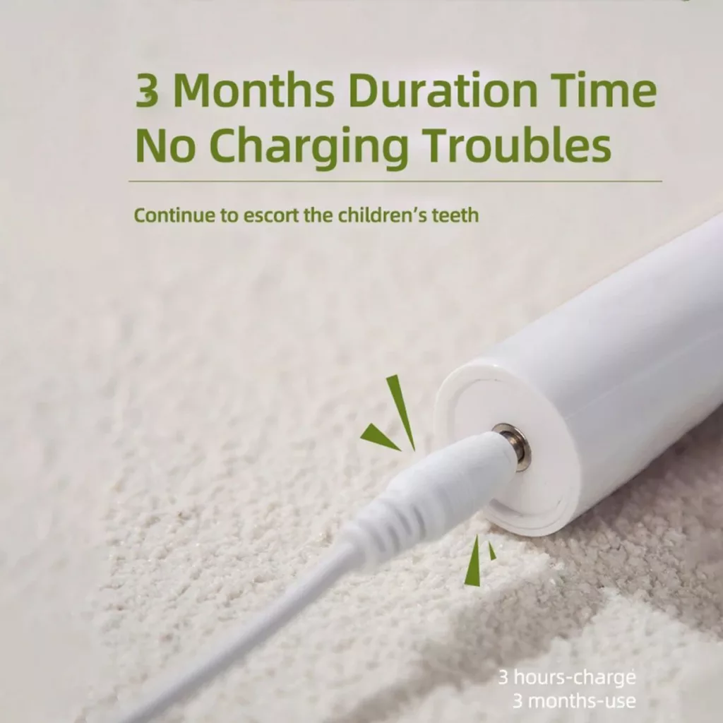 مسواک برقی کودک مدل MST - 2809 به همراه 4 سری یدک