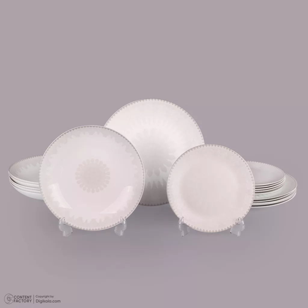 سرویس غذاخوری 18 پارچه 6 نفر شانی مدل 1040