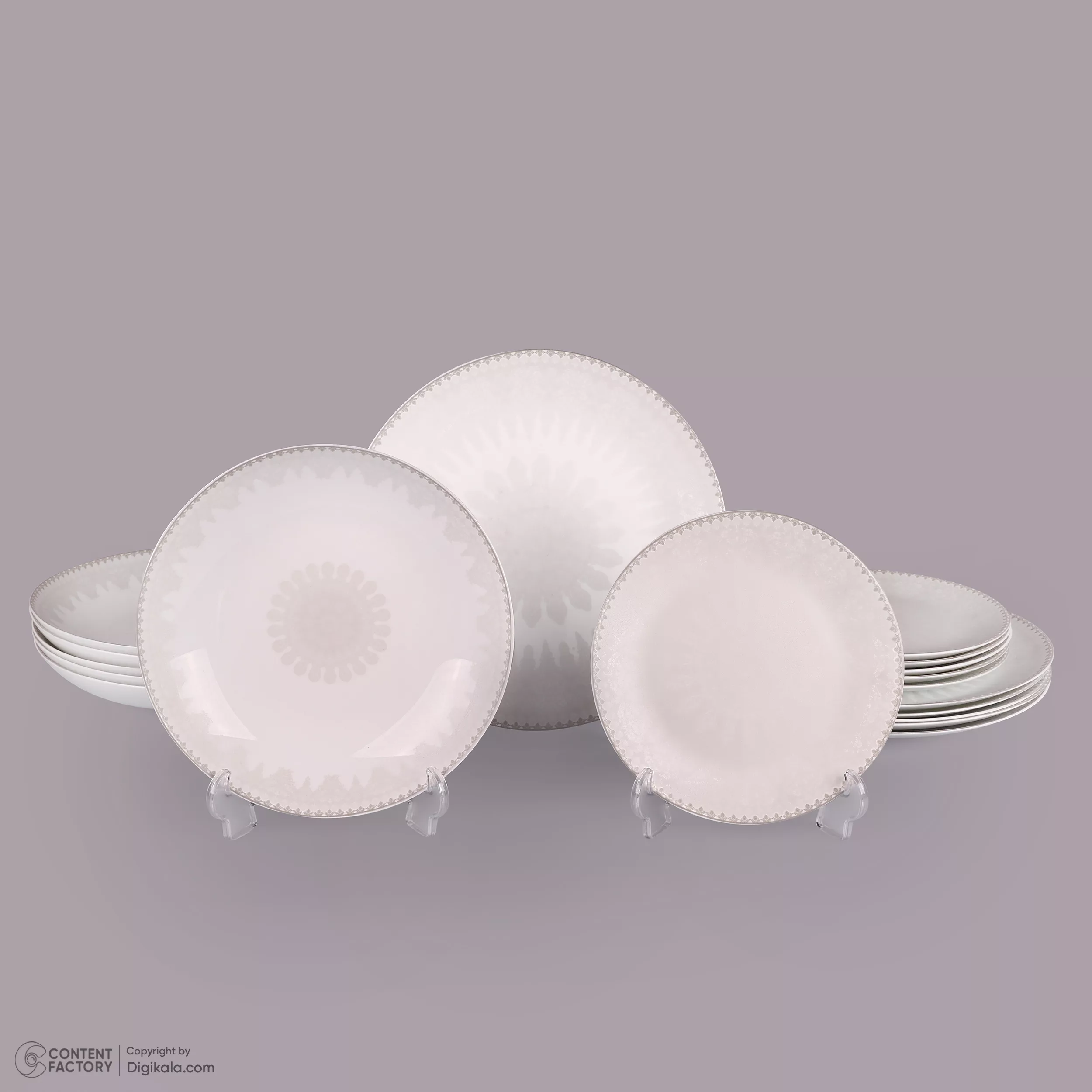 سرویس غذاخوری 18 پارچه 6 نفر شانی مدل 1040