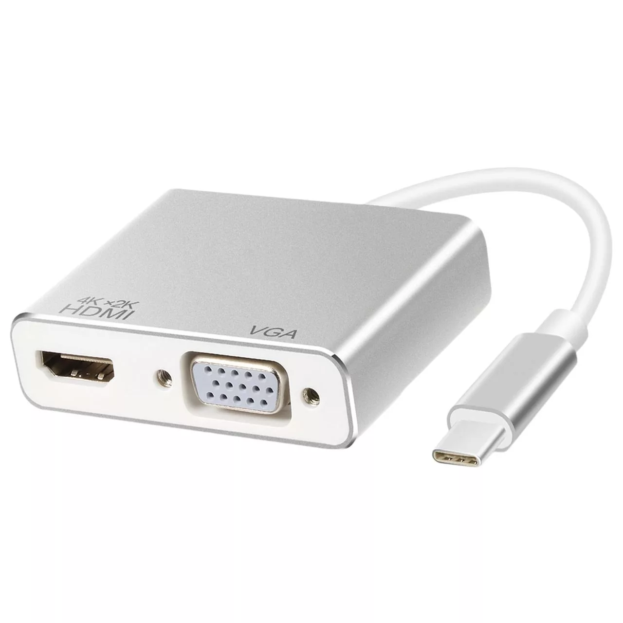 مبدل USB-C به HDMI و VGA مدل U2