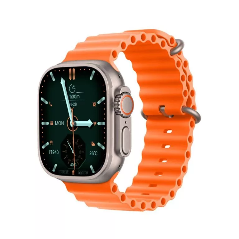 ساعت هوشمند 49 میلی متری ویرفیت مدل HK ultra 3 با دو بند سیلیکونی و پارچه ای