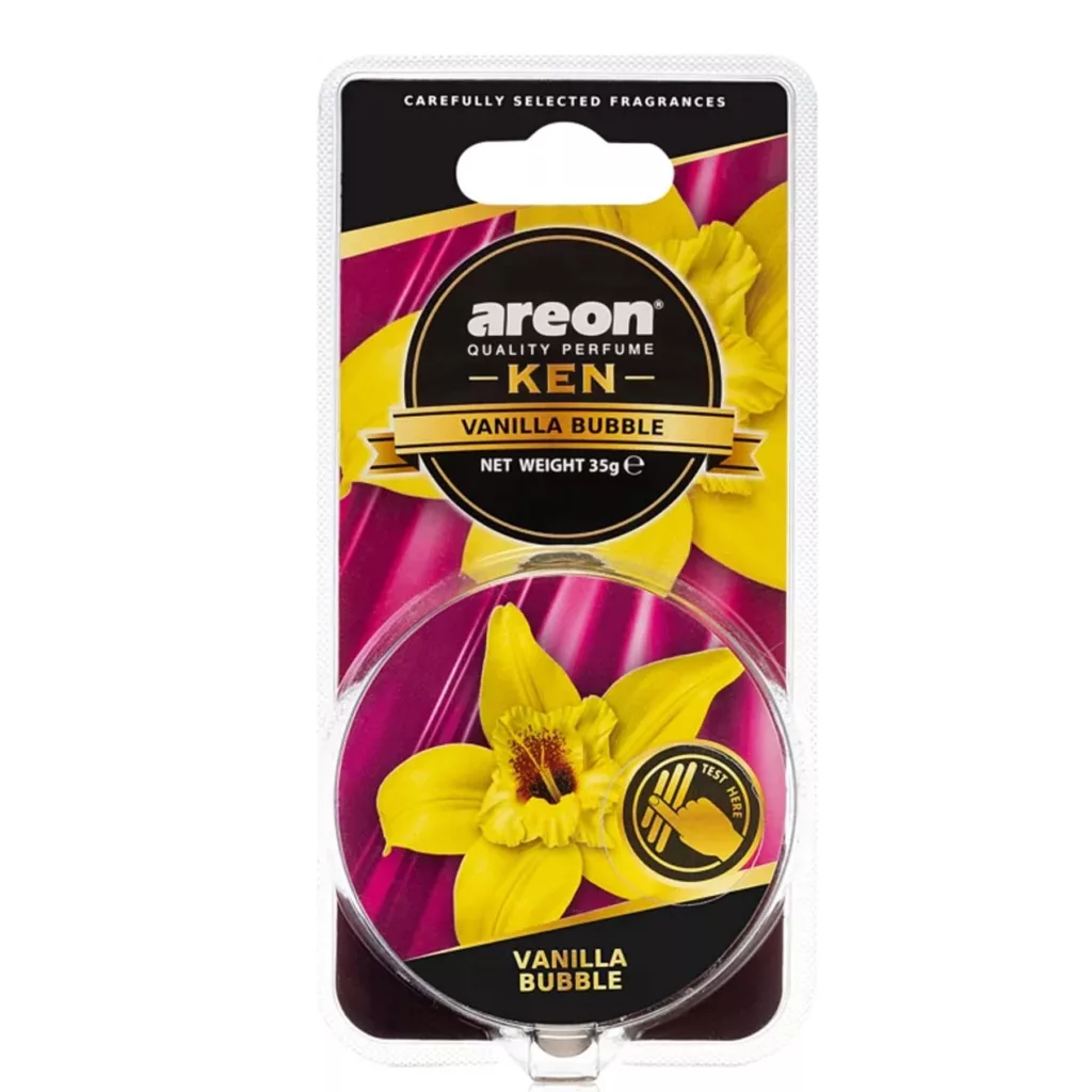 خوشبو کننده خودرو آرئون مدل Ken Vanilla Bubble