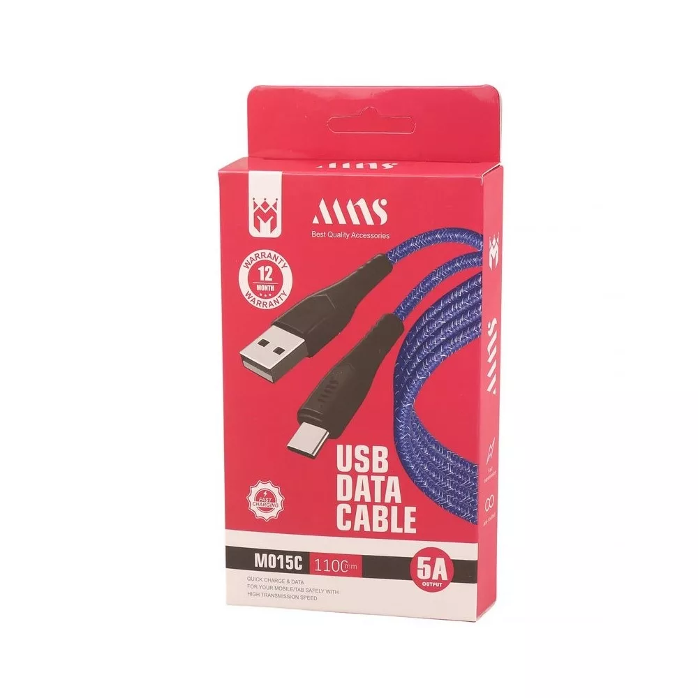 کابل تبدیل USB به USB-C ام ان اس مدل M015C طول 1.1 متر