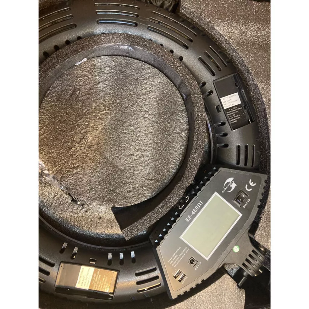 رینگ لایت پروفشنال مدل EF-480 III کد 196