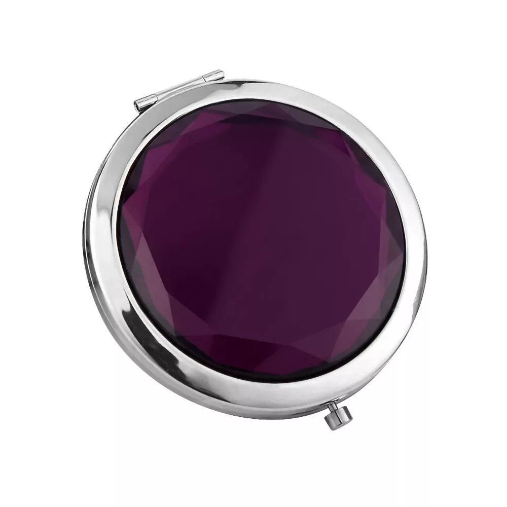 آینه آرایشی تاشو جیبی مدل کریستال کامپکت الیزابت