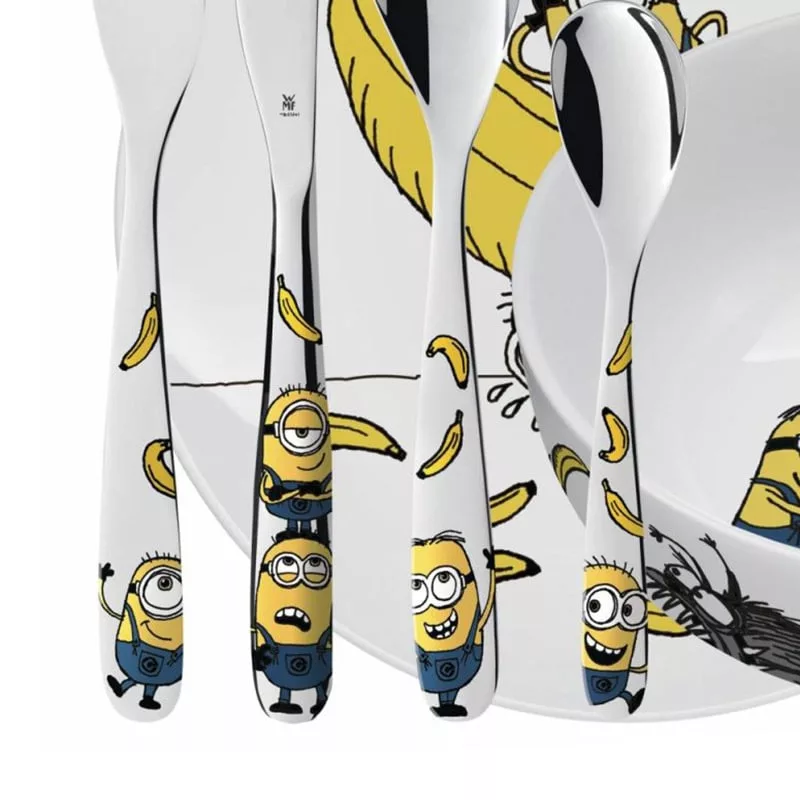 سرویس غذاخوری کودک 7 پارچه یک نفره دبلیو ام اف مدل Minions