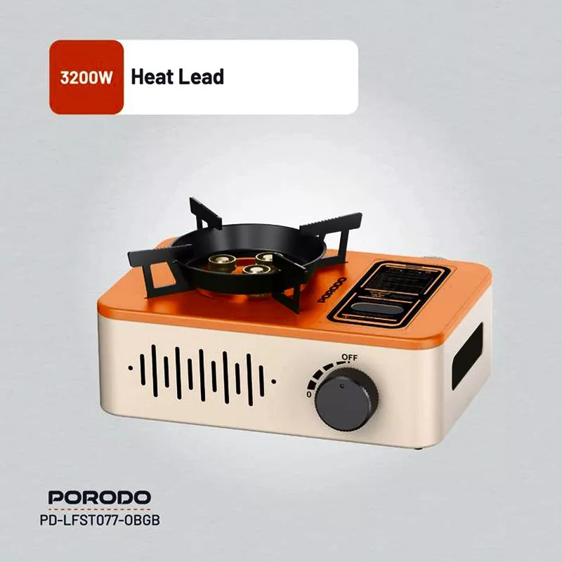 اجاق گاز قابل حمل کمپینگ 3200 وات مدل PD-LFST077-0GBG