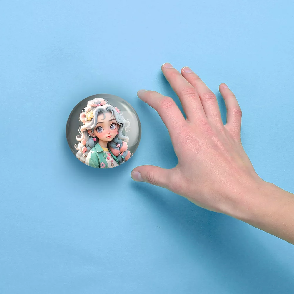 آینه جیبی خندالو مدل دخترانه کد 28820