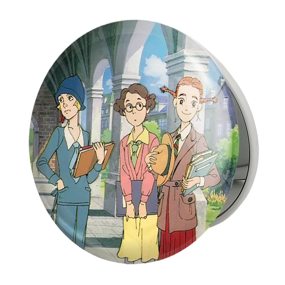 آینه جیبی خندالو طرح جودی آبوت Judy Abbott مدل تاشو کد 31133