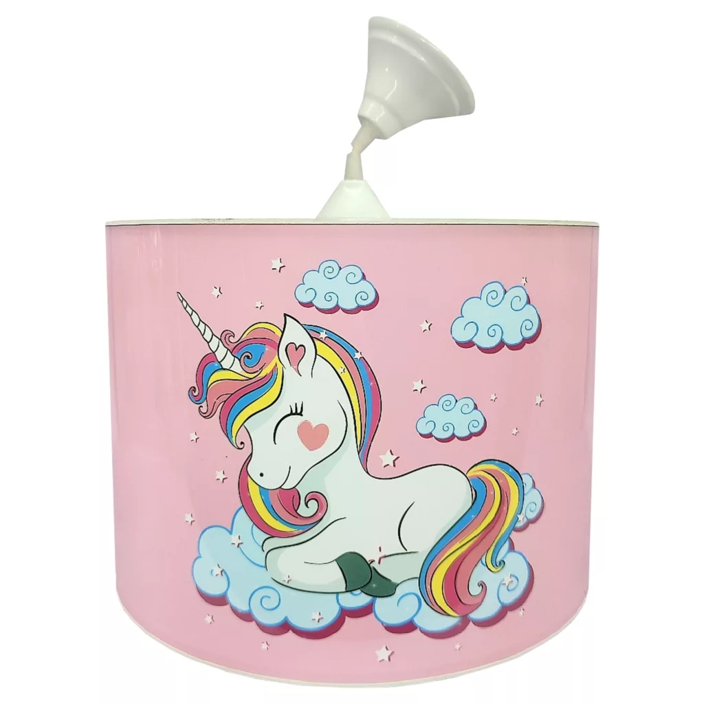 لوستر کودک مدل اسب تک شاخ