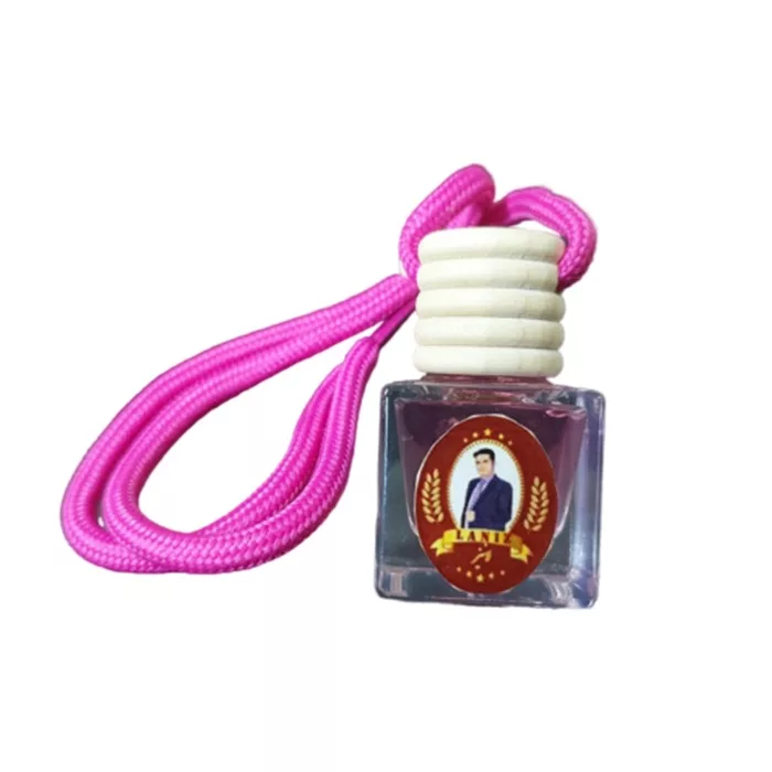 خوشبوکننده خودرو لانیزمدل توت‌فرنگی، تمشک و وانیل کد 0073-349-3 حجم 10 میلی لیتر