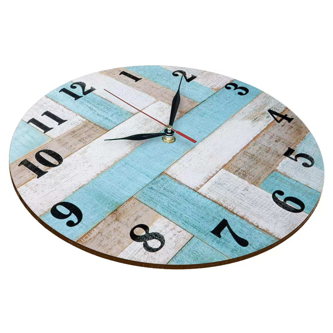 ساعت دیواری طرح چوب کد 1409