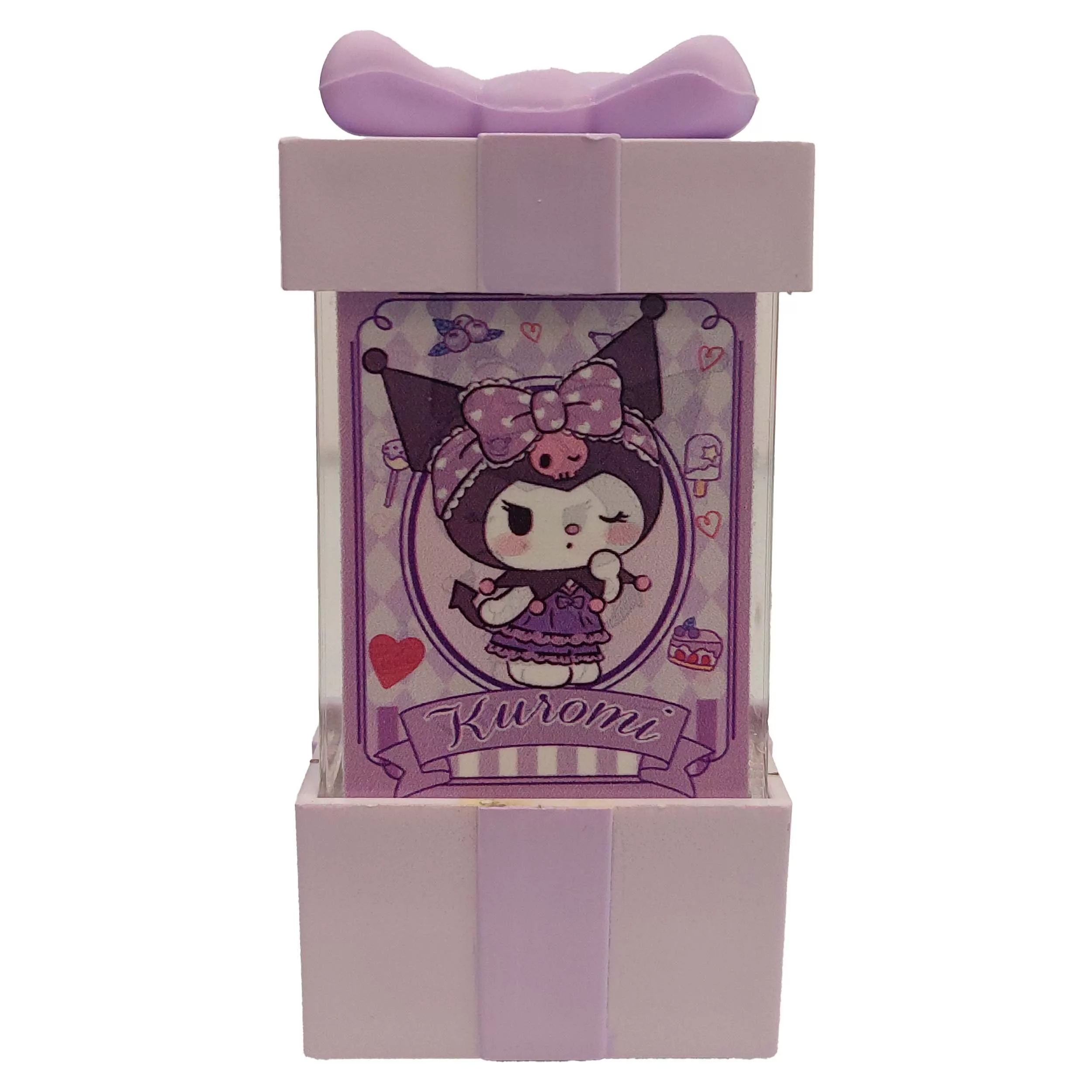 چراغ خواب کودک مدل آکواریومی اکلیلی کرومی طرح کیک