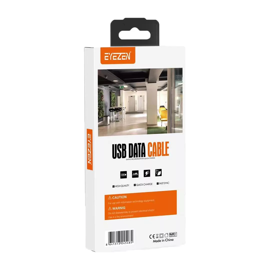 کابل تبدیل USB-C به USB-C اِیزن مدل Digital HD EC-12 60W PD Fast Charge طول 1 متر