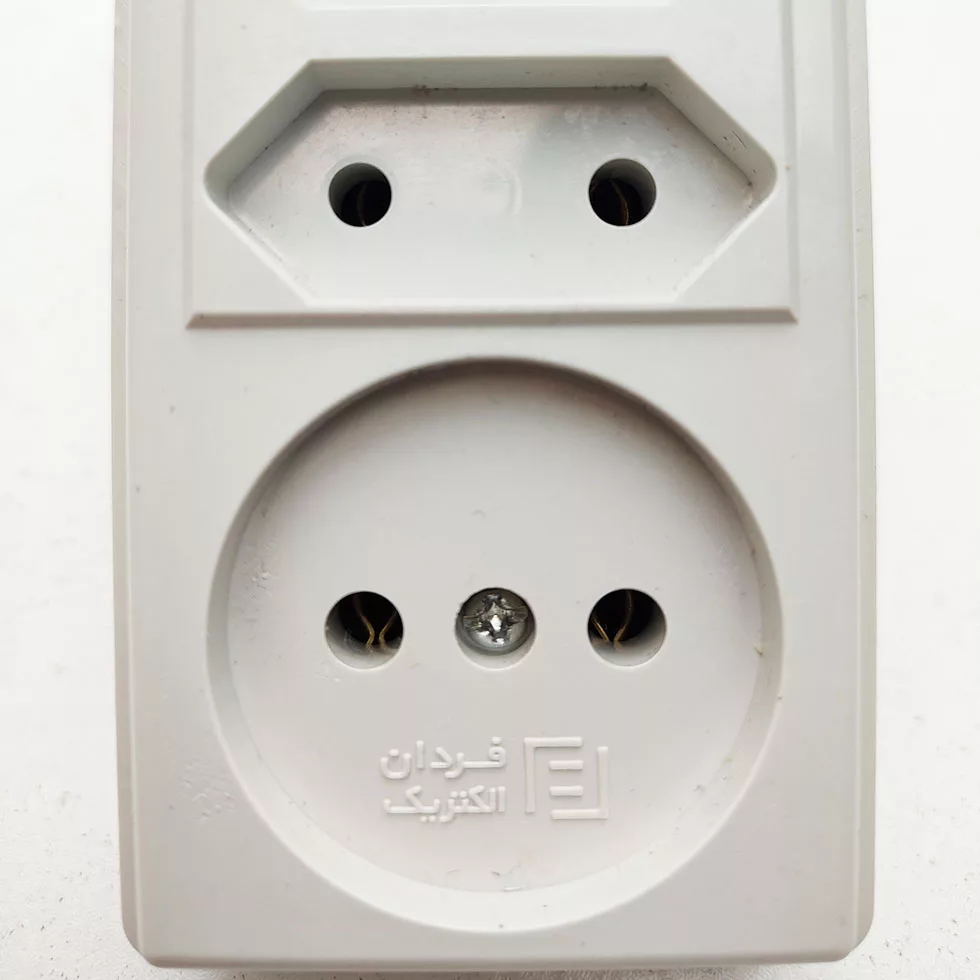 چندراهی برق فردان الکتریک مدل دیواری 2 حالته