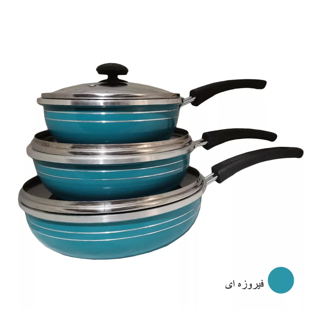 سرویس 6 پارچه تابه طرح کندو