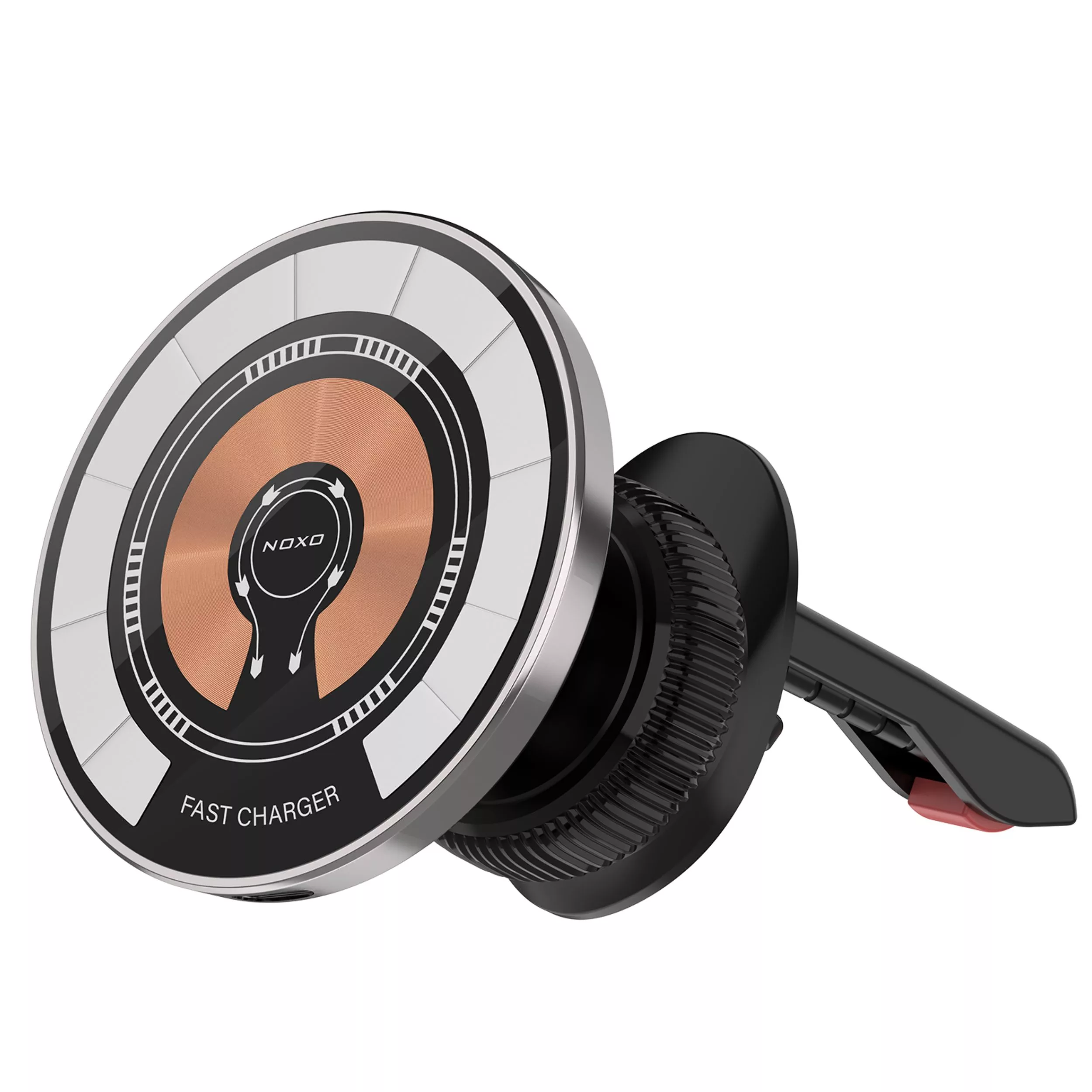 پایه نگهدارنده و شارژر بی‌سیم گوشی موبایل نوکسو مدل HDN-7