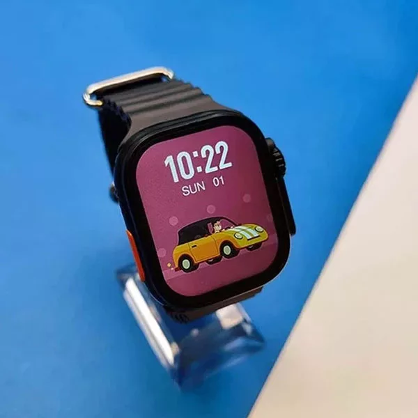 ساعت هوشمند مدل T1000ULTRA ORIG دارای قابلیت های صفحه نمایش لمسی، صفحه نمایش رنگی بند سیلیکون