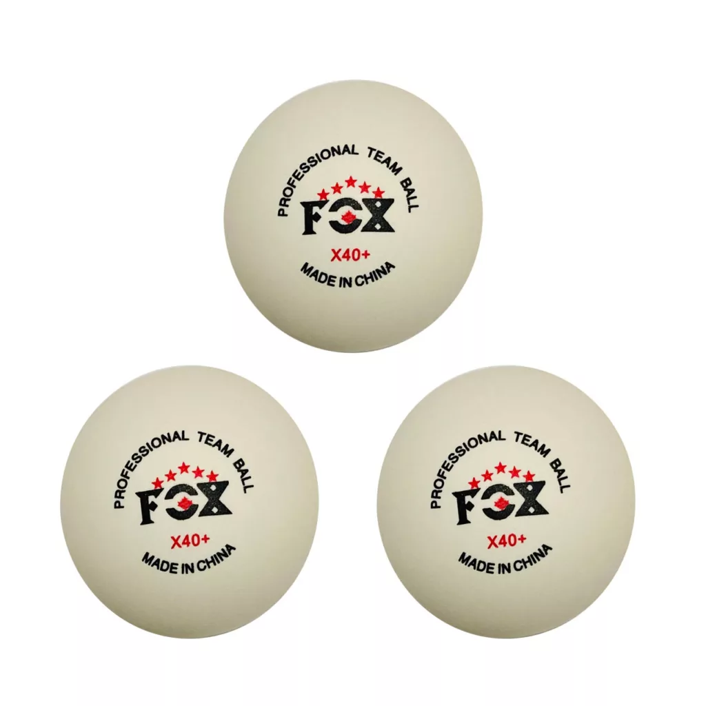 توپ پینگ پنگ فاکس مدل 5 ستاره بسته 3 عددی