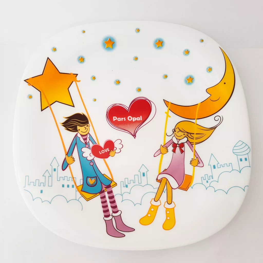 سرویس غذاخوری 5 پارچه پارس اپال مدل کودک