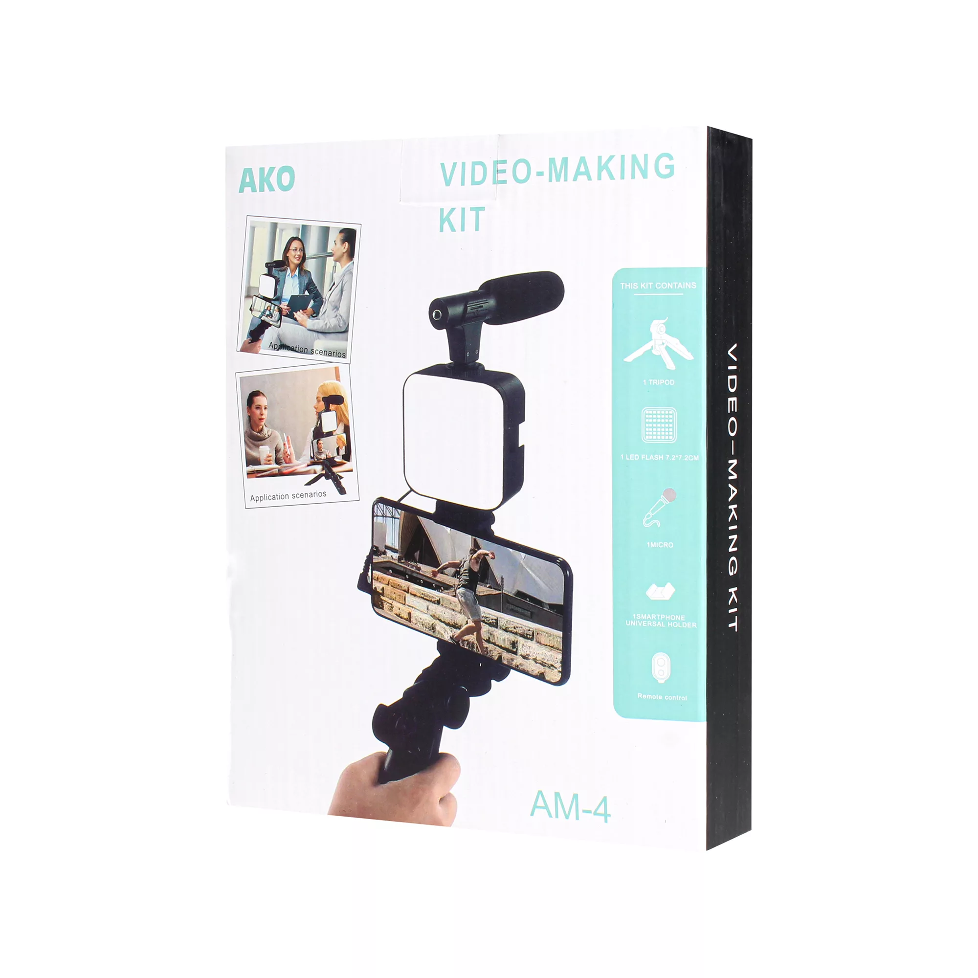 سه پایه نگهدارنده گوشی موبایل آکو مدل AM-4