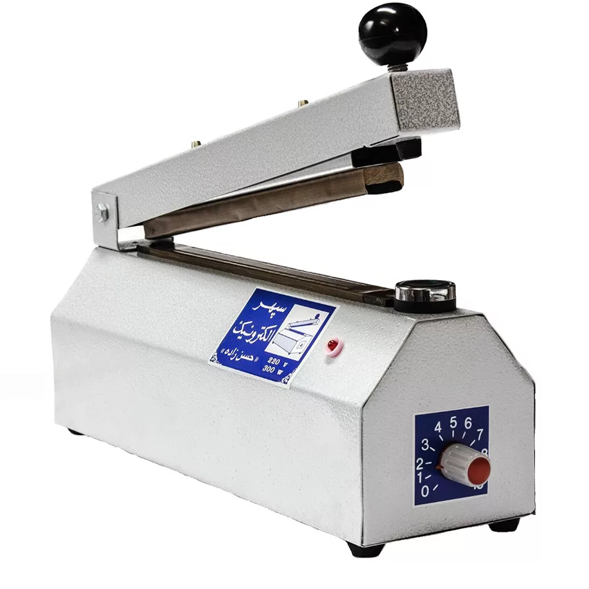 دستگاه پرس پلاستیک سپهر الکترونیک مدل تک دوخت 50cm