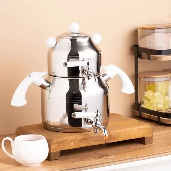 ست کتری و قوری ریور کد RM020 گنجایش کتری 3 لیتر گنجایش قوری 1 لیتر