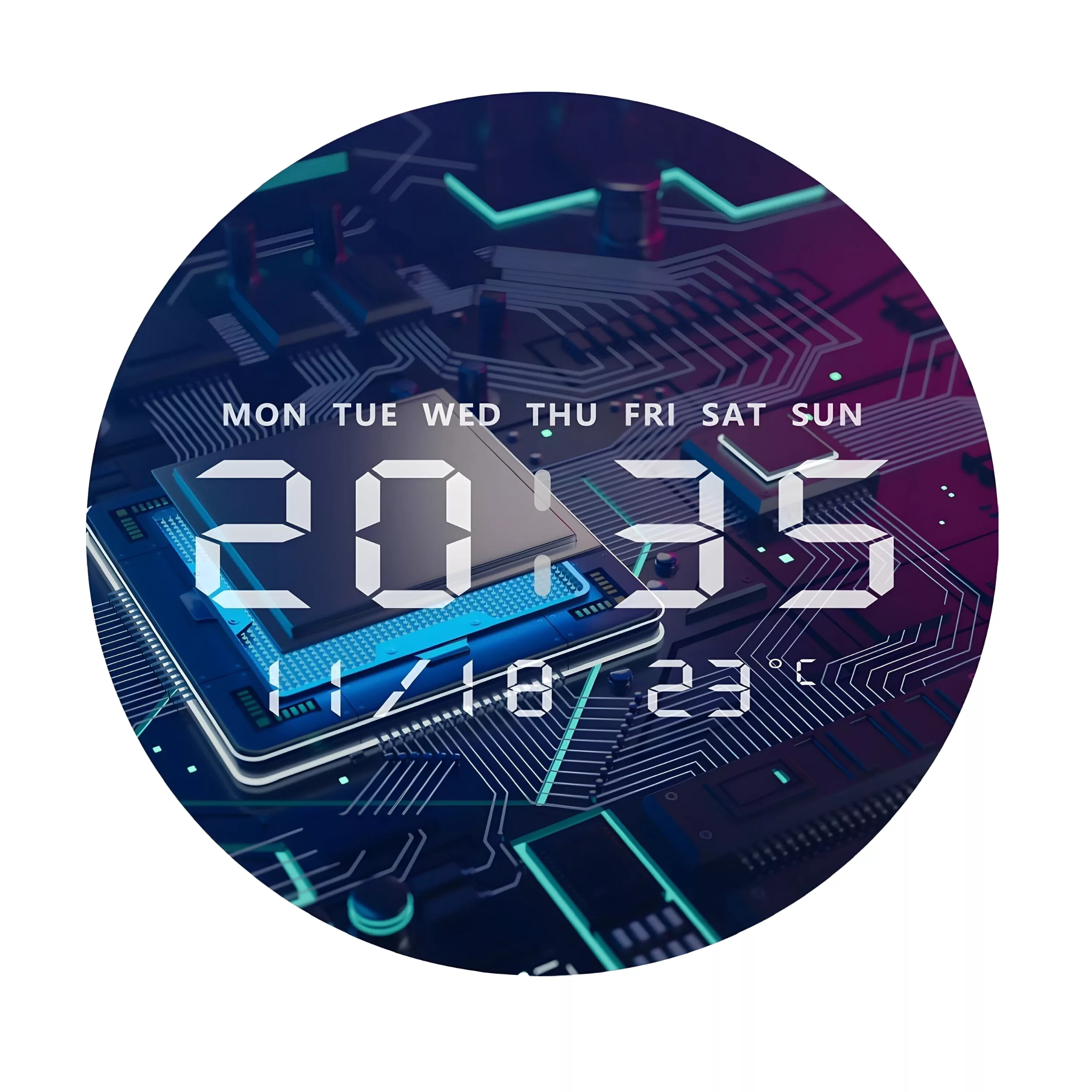 ساعت دیواری دیجیتال مدل JG1001-18