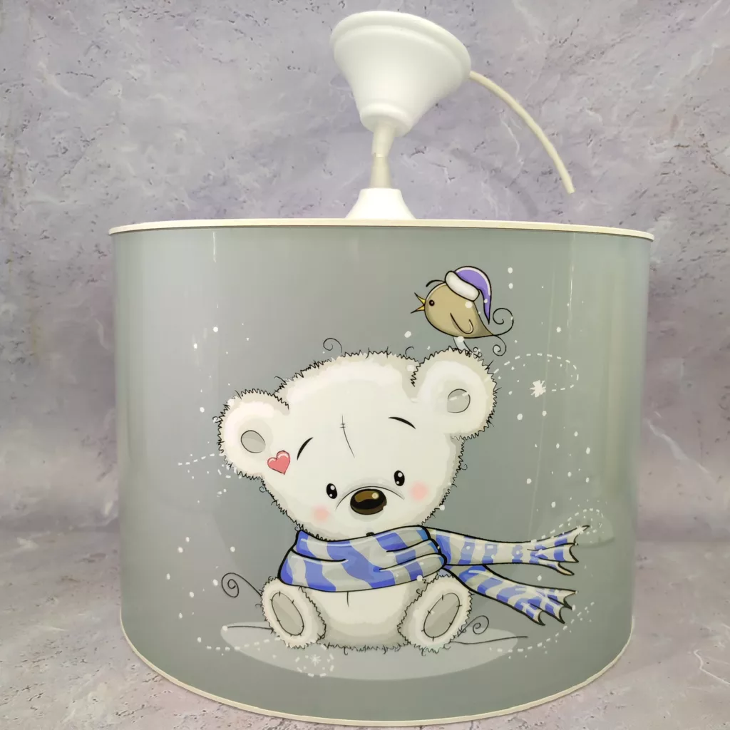 لوستر کودک مدل خرس و شالگردن