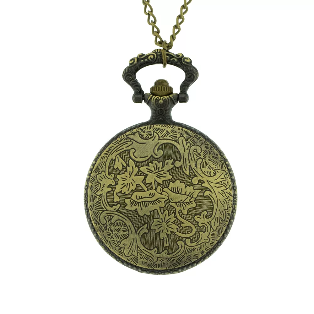 ساعت گردنبندی عقربه ای برانت مدل هری پاتر نماد اسلیترین