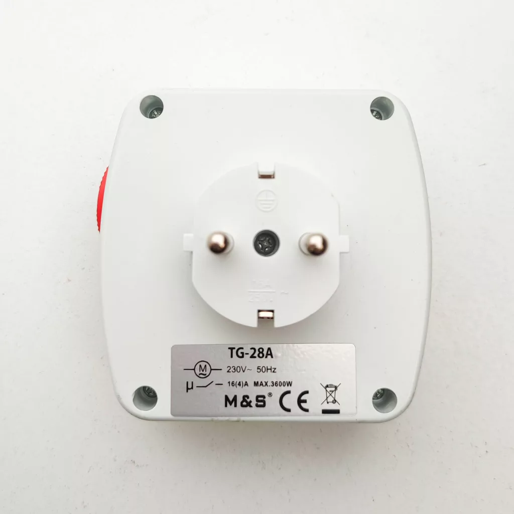 تایمر برق مدل 24 ساعته کد TG-28A