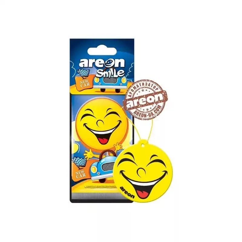 خوشبو کننده خودرو آرئون مدل Smile New Car