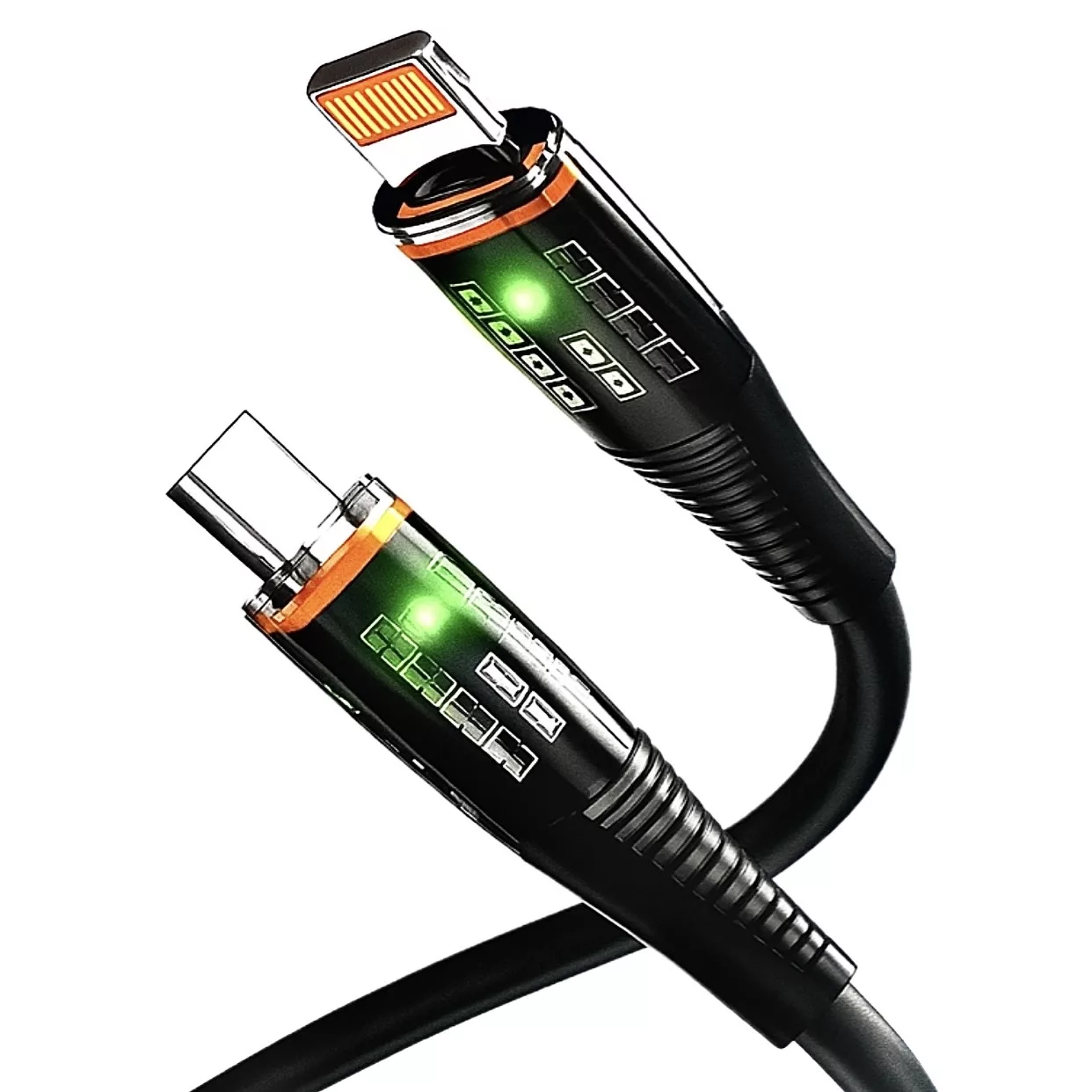 کابل تبدیل UsB-C به لایتنینگ فرست یو مدل Co25-LED طول 1 متر کابل تبدیل UsB-C به لایتنینگ فرست یو مدل Co25-LED طول 1 متر