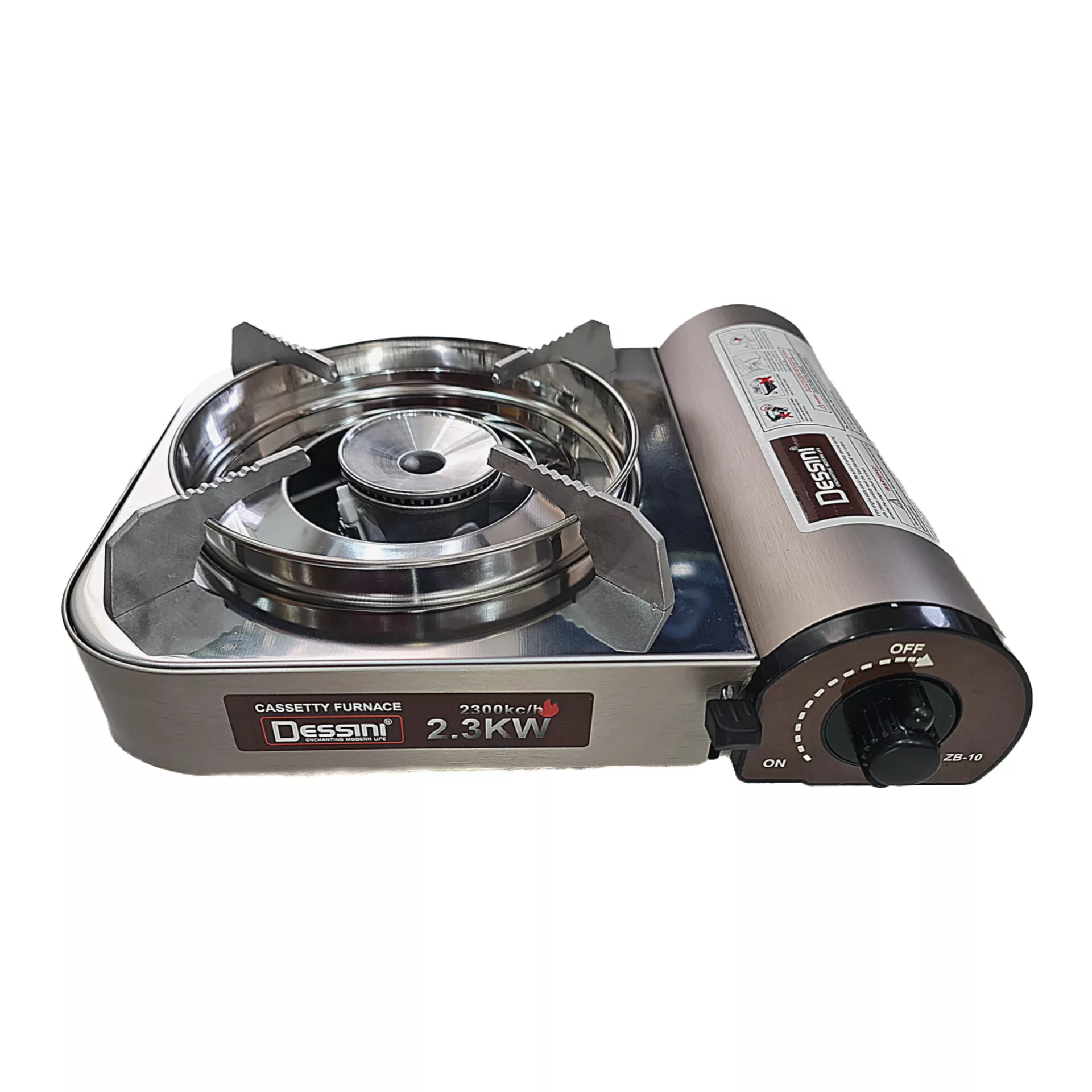 اجاق سفری دسینی مدل 2.3wk به همراه کیف حمل کپسول و کپسول مجموعه 5 عددی